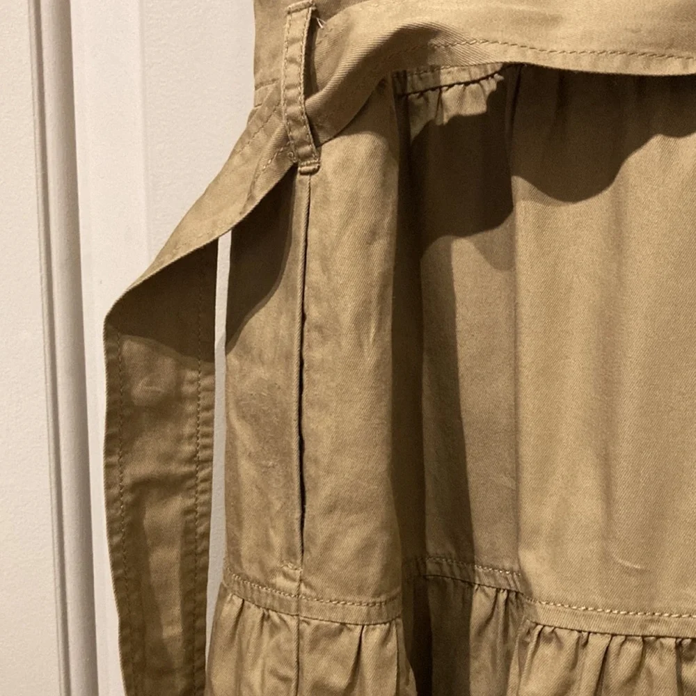 J Crew Sleeveless Shirt Dress, Size 2 - Picture 6 of 6
